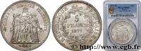 FRANKREICH 5 francs Hercule DRITTE FRANZOSISCHE REPUBLIK Bordeaux 1877 (37mm, 25g, 6h) -