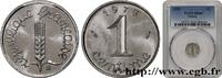 FRANKREICH 1 centime Épi, avec rebord FUNFTE FRANZOSISCHE REPUBLIK Pessac 1978 (15mm, 1,65g, 6h) -