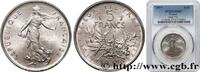 FRANKREICH 5 francs Semeuse, nickel FUNFTE FRANZOSISCHE REPUBLIK Pessac 1977 (29mm, 10g, 6h) -