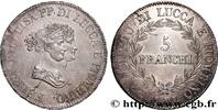ITALIEN - FÜRSTENTUM LUCQUES UND PIOMBINO - FÉLIX 5 Franchi ITALIEN - FÜRSTENTUM LUCQUES UND PIOMBINO - FÉLIX BACCIOCHI AND ELISA BONAPARTE Florence 1805 (37,5mm, 24,98g, 6h) -