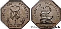 FRANKREICH Jeton octogonal AR 30, Comptoir commercial BANQUES 1801-1802 (30mm, 13,21g, 12h) -