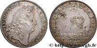 FRANKREICH LOUIS XIV - Avocats aux conseils, refrappe CONSEIL DU ROI s.l. 1683 (27mm, 11,17g, 12h) -