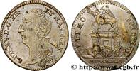 FRANKREICH Statue de Louis XV à Bordeaux VILLE DE BORDEAUX Nuremberg 1744 (24,5mm, 3,96g, 6h) -
