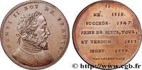 FRANKREICH Règne de Henri II - 59 - Émission de Louis XVIII SÉRIE MÉTALLIQUE DES ROIS DE FRANCE n.d. (33mm, 11,96g, 12h) -