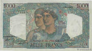 FRANKREICH 1000 Francs MINERVE ET HERCULE FRANKREICH 1000 Francs MINERVE ET HERCULE 1949 SS -