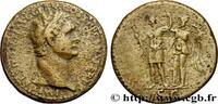 THE FLAVIANS (69 AD to 96 AD) Sesterce DOMITIANUS Rome 85 (33,5mm, 23,92g, 6h) -