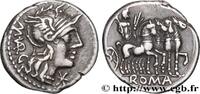 THE REPUBLIC (280 BC to 27 BC) Denier VARGUNTEIA Rome 130 AC. (19mm, 3,91g, 6h) -
