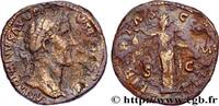 THE ANTONINES (96 AD to 192 AD) Sesterce ANTONINUS PIUS Rome 153-154 (32mm, 22,41g, 12h) -