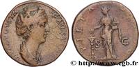 THE ANTONINES (96 AD to 192 AD) Sesterce FAUSTINA MAIOR Rome 141 (30,5mm, 25,99g, 12h) -