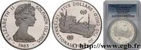 SOLOMON-INSELN Piefort 5 Dollars Proof Année de l’Enfance SOLOMON-INSELN 1983 (38,61mm, 56,56g, 12h) -