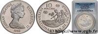 KAIMANINSELN Piefort 10 Dollar Proof Année Internationale de l’ KAIMANINSELN 1982 (38,5mm, 56,56g, 12h) -