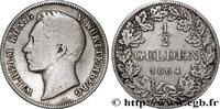 GERMANY - KINGDOM OF WÜRTTEMBERG - WILLIAM I 1/2 Gulden GERMANY - KINGDOM OF WÜRTTEMBERG - WILLIAM I Stuttgart 1864 (24mm, 5,11g, 12h) -