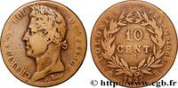 FRANZÖSISCHE KOLONIEN - Charles X, für Martinique 10 Centimes Charles X FRANZÖSISCHE KOLONIEN - Charles X, für Martinique und Guadeloupe La Rochelle - H 1827 (30mm, 19,57g, 6h) -