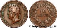 FRANZÖSISCHE KOLONIEN - Louis-Philippe, für Guadel 10 Centimes FRANZÖSISCHE KOLONIEN - Louis-Philippe, für Guadeloupe Paris 1841 (30mm, 19,97g, 6h) -