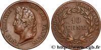 FRANZÖSISCHE KOLONIEN - Louis-Philippe, für Guadel 10 Centimes FRANZÖSISCHE KOLONIEN - Louis-Philippe, für Guadeloupe Paris 1844 (30mm, 19,99g, 6h) -