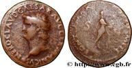 THE JULIO-CLAUDIANS (27 BC to 69 AD) As NERO Lyon 65 (29mm, 9,59g, 6h) -