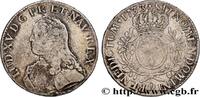 FRANKREICH Écu aux branches d'olivier, buste habillé LOUIS XV THE WELL-BELOVED Lyon 1733 (40mm, 28,69g, 6h) -