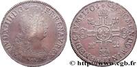 FRANKREICH Écu aux huit L, 2e type LOUIS XIV THE SUN KING Nantes 1704 (42mm, 27,07g, 6h) -