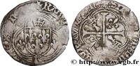 FRANKREICH Blanc à la couronne de Bretagne CHARLES VIII Nantes n.d. (24,5mm, 2,43g, 7h) -
