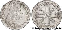 FRANKREICH Quart d'écu aux huit L, 1er type LOUIS XIV THE SUN KING Paris 1691 (28mm, 6,63g, 6h) -