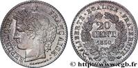 FRANKREICH 20 centimes Cérès, IIe République ZWEITE FRANZOSISCHE REPUBLIK Paris 1850 (15mm, 1,00g, 6h) -