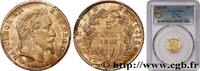 FRANKREICH 5 francs or Napoléon III, tête laurée ZWEITES KAISERREICH Strasbourg 1866 (16,54mm, 1,60g, 6h) -