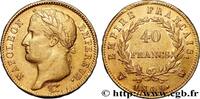 FRANKREICH 40 francs or Napoléon tête laurée, Empire français GESCHICHTE FRANKREICHS Lille 1809 (26,04mm, 12,84g, 6h) -