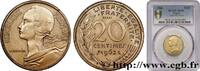 FRANKREICH Essai de 20 centimes Marianne FUNFTE FRANZOSISCHE REPUBLIK Paris 1962 (23,5mm, 4g, 6h) -