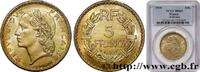 FRANKREICH 5 francs Lavrillier, bronze-aluminium DRITTE FRANZOSISCHE REPUBLIK 1939 (31,08mm, 12g, 6h) -