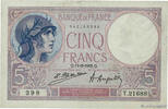 FRANKREICH 5 Francs FEMME CASQUÉE FRANKREICH 5 Francs FEMME CASQUÉE 1925 SS -