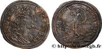 FRANKREICH Jean-Conrad Höger LOUIS XV DIT LE BIEN AIMÉ n.d. (21,60mm, 1,10g, 6h) -