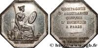 FRANKREICH LA FRANCE - INCENDIE ASSURANCES s.l 1837 (36,5mm, 19,17g, 12h) -
