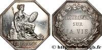 FRANKREICH La France - LA VIE, refrappe ASSURANCES s.l 1837 (36,5mm, 19,92g, 12h) -
