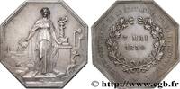 FRANKREICH Société anonyme de crédit industriel et commercial BANQUES s.l. 1859 (37mm, 22,05g, 12h) -