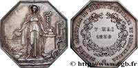 FRANKREICH Société anonyme de crédit industriel et commercial BANQUES s.l. 1859 (35,5mm, 20,50g, 12h) -