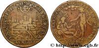 FRANKREICH Communauté des marchands de la Loire L'ORLÉANAIS - Noblesse et villes 1653 (27,5mm, 7,76g, 6h) -
