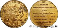 FRANKREICH Règnes de LOUIS III et CARLOMAN - 27 - Émission de SÉRIE MÉTALLIQUE DES ROIS DE FRANCE n.d. (32mm, 14,09g, 12h) -