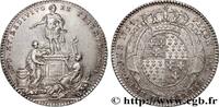 FRANKREICH États de Rennes ÉTATS DE BRETAGNE s.l. 1754 (28mm, 6?77g, 6h) -