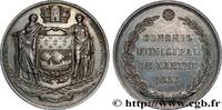 FRANKREICH CONSEIL MUNICIPAL NANTES 1855 (30,5mm, 11,52g, 12h) -