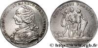 FRANKREICH Jeton AR 29, Charles Louis Auguste Foucquet, duc d NOBLESSE DE BRETAGNE 1760 (30mm, 9,74g, 6h) -