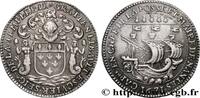 FRANKREICH Gratien Libault, sieur de la Templerie ÉCHEVINS ET MAIRES DE NANTES 1671 (26,5mm, 6,93g, 6h) -