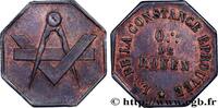 FRANKREICH ROUEN, LA CONSTANCE ÉPROUVÉE ORIENTS DE PROVINCE ROUEN n.d. (23mm, 3,10g, 12h) -