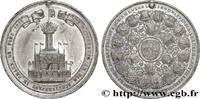 FRANKREICH Médaille, Fête de la garde TIR ET ARQUEBUSE Suisse, La Chaux-de-Fonds 1863 (40,5mm, 25,68g, 12h) -