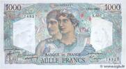 FRANKREICH 1000 Francs MINERVE ET HERCULE FRANKREICH 1000 Francs MINERVE ET HERCULE 1949 fST -