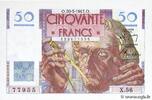 FRANKREICH 50 Francs LE VERRIER FRANKREICH 50 Francs LE VERRIER 1947 fST -
