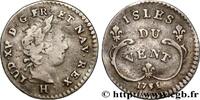 FRANZÖSISCHE ANTILLEN Six Sols FRANZÖSISCHE ANTILLEN La Rochelle 1731 (17mm, 1,33g, 6h) -