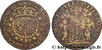 FRANKREICH Antoine de Ruzé, marquis d’Effiat et de Longjumeau LA TOURAINE - NOBLESSE ET VILLES 1630 (27mm, 5,25g, 6h) -