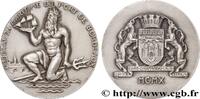 FRANKREICH Médaille, Fédération maritime MER ET MARINE : PAQUEBOTS, NAVIRES, BATEAUX 33 - Bordeaux (1910) (41mm, 36,55g, 12h) -
