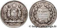 FRANKREICH Médaille, Société de gymnastique et d’instruction TIR ET ARQUEBUSE 33 - Gironde 1895 (37mm, 14,14g, 12h) -