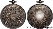 FRANKREICH Médaille, Société de gymnastique et tir de Bordeau TIR ET ARQUEBUSE 33 - Bordeaux n.d. (44,50mm, 21,13g, 12h) -